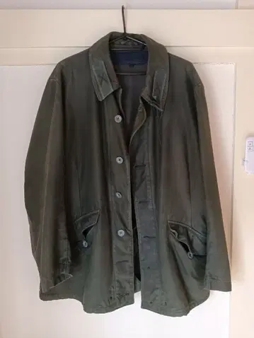 rubber coat 밀리터리 자켓 올리브 그린