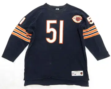 미국제 챔피언 90s 시카고 베어 코튼 저지 XL