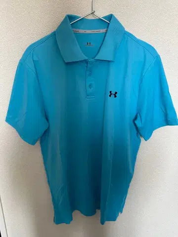 언더아머 스카이블루 피케 셔츠 M