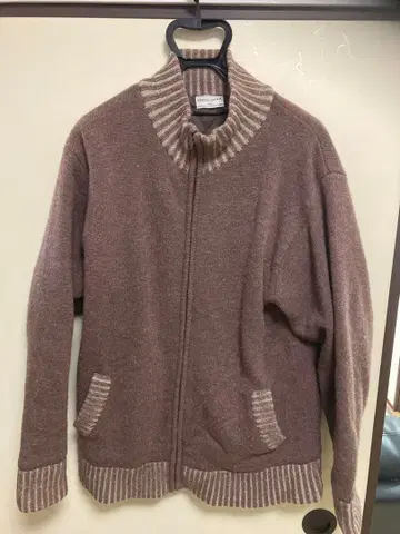 GREEN HAWK 브라운 니트 스웨터