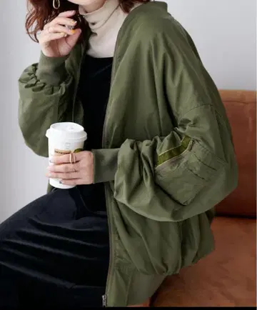 Discoat 빅 MA-1 카키