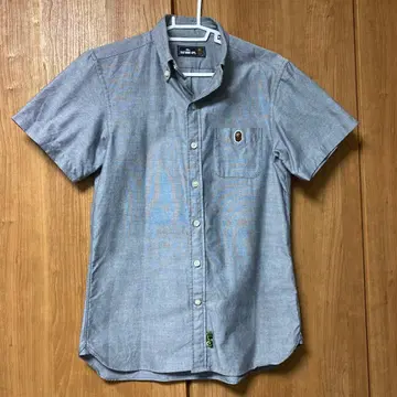 Mr.bathing ape 그레이 셔츠 s 사이즈
