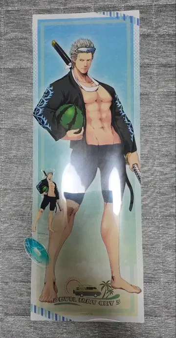 데빌 메이크라이 버질 클리어 포스터 아크릴 스탠드 키링