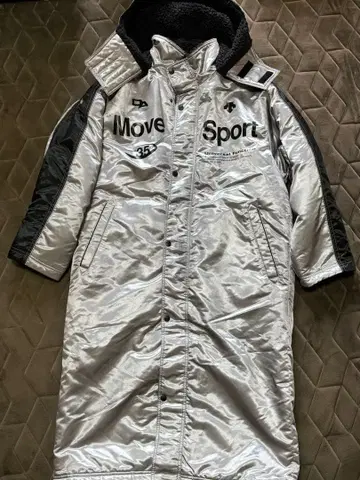 Move Sport 실버 벤치 코트 데상트