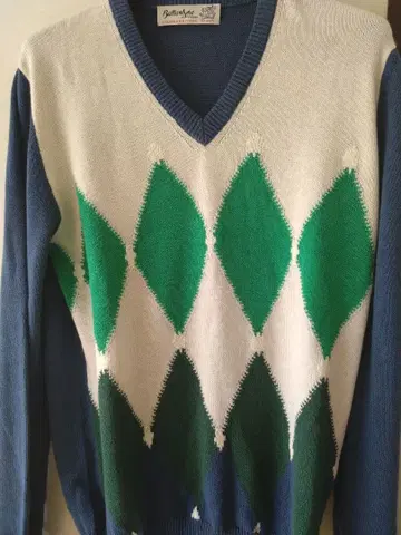 영국 노포 Ballantyne 아가일 니트 미사용 새상품