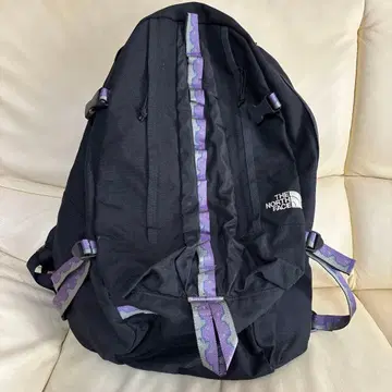 주말 한정 가격 THE NORTH FACE 백팩 블랙/퍼플