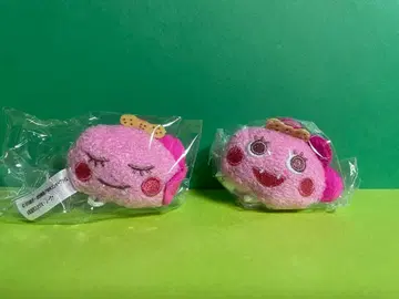 핑크 캐릭터 캡슐 토이 참 2개 세트