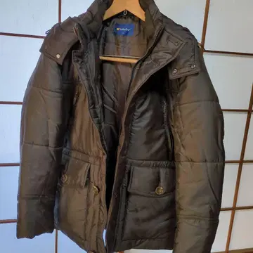 Golden Bear 다크 브라운 충전솜 코트 L 사이즈