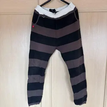 VIRGO 스웨트 팬츠 수인 보더 XL