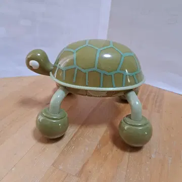 거북이형 마사지기 올리브 그린