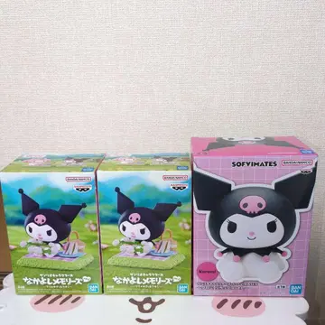 산리오 쿠로미 SOFIMATES 나카요시 메모리즈 3체 세트