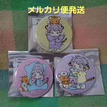 히즈안 글리터 캔뱃지