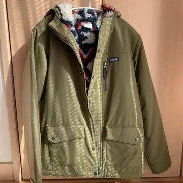 파타고니아 인퍼노 자켓 키즈 XL 여성용 카키