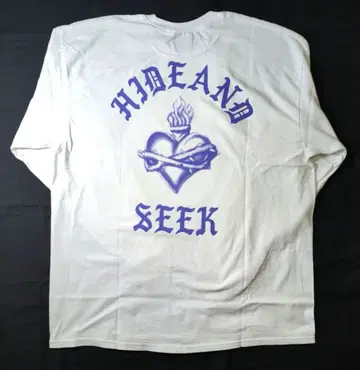 H&S L/S WHITE XL 미사용 택 포함 하이드앤시크