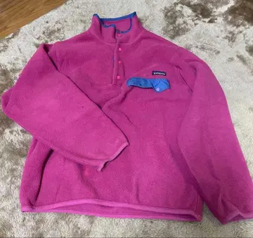 구제 의류 파타고니아 신틸라 스냅T 풀오버 핑크