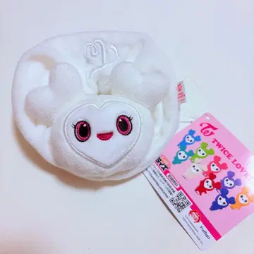 TWICE LOVELYS 스크런치 마스코트 봉제 인형