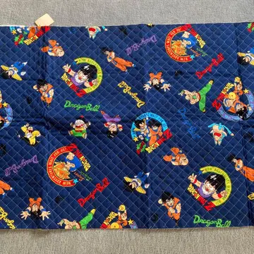 레트로 드래곤볼 퀼팅 50cm x 100cm 해외에서 인기 만점!