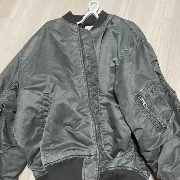 NIKO AND. MA-1 스타일 자켓 M 그레이