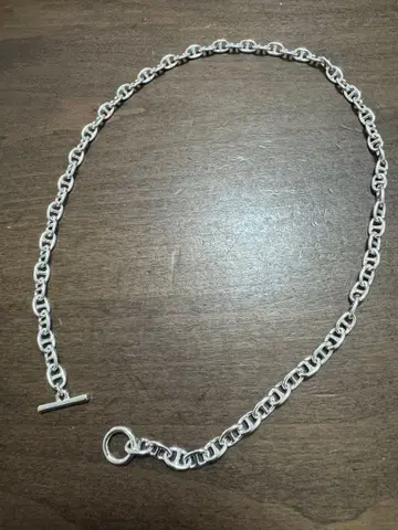 닻 체인 목걸이 실버 50cm