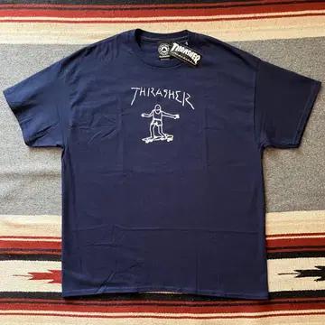 미사용 택 포함! THRASHER 마크곤잘레스 콜라보 T셔츠