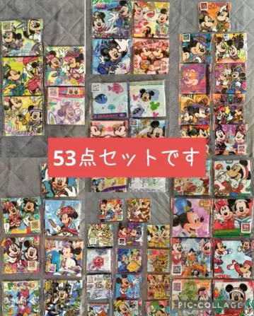 [ 새상품 미개봉 ] 디즈니 리조트 핸드 타월 타월 세트 53개