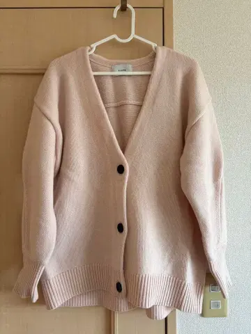 CLANE 다나카 미나미 가디건 핑크
