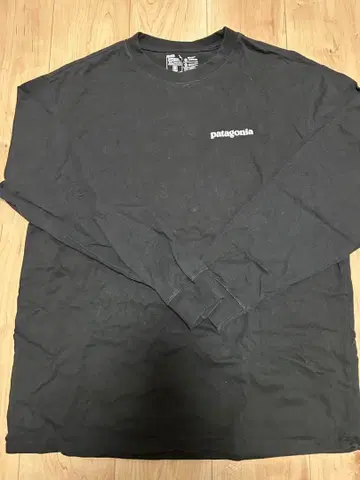 Patagonia 파타고니아 긴팔 티셔츠 블랙 XL 백 프린트