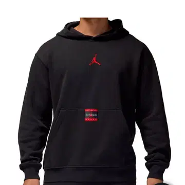 조던 브루클린 플리스 Jordan 후드 부착 후드티 블랙
