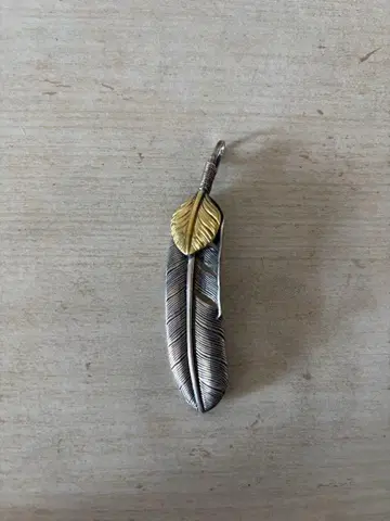 페더 펜던트 925