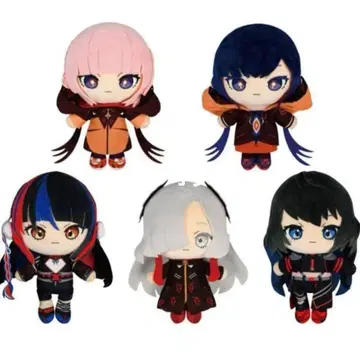 카미츠바키시 건설 중. 코코 갓춋토! 봉제 인형 전 5종 세트