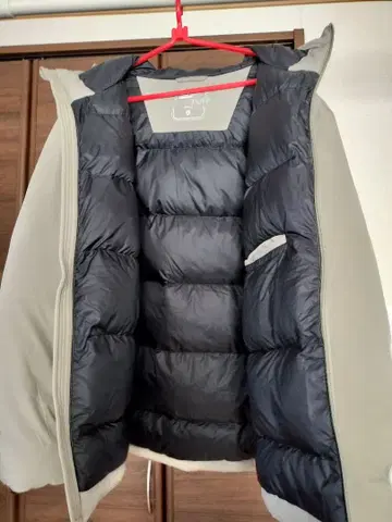 GIGA PUFF 다운 자켓 그레이지