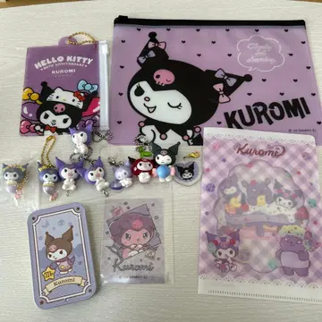 산리오 쿠로미 키링 클리어 파일