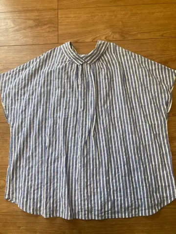 Dairy Comfort 스트라이프 반팔 셔츠