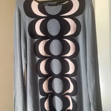 marimekko 그레이 긴팔 원피스