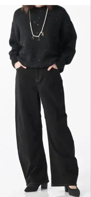 앙코키누, 속기모 트윌 카비 팬츠 S