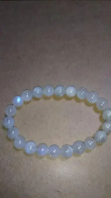 천연 문스톤 팔찌