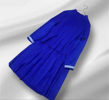 빅 사이즈! SONIA RYKIEL 버튼 디테일 니트 원피스 46