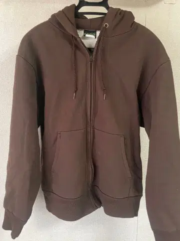 CAMBER 브라운 풀 집업 후드티 M 사이즈