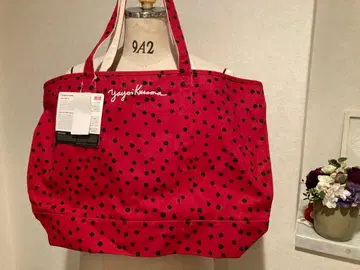 쿠사마 야요이 도트 토트백 미사용 새상품