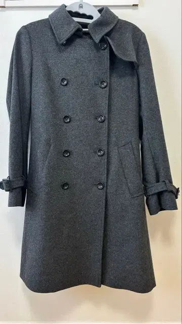 UNIQLO 캐시미어 블렌드 코트 그레이 M