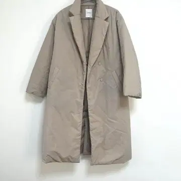 LEPSIM 베이지 다운 코트