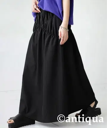 antiqua 셔링 스커트