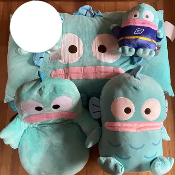 16일까지 한교동 4점 장좌식 이불 쿠션 봉제 인형