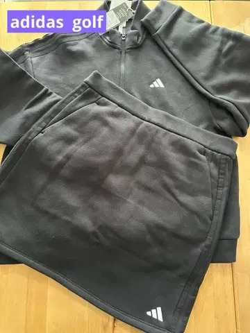 아디다스 골프 쓰리 스트라이프 긴팔 트레이닝복 셋업 L사이즈