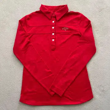 Callaway 골프 여성용 긴팔 피케 셔츠 S