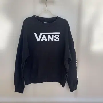 VANS 맨투맨 sizeM 블랙