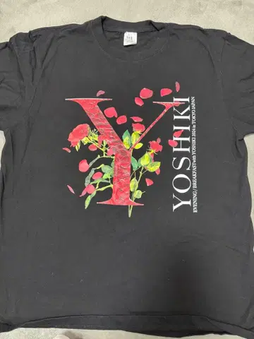 YOSHIKI 2024 디너쇼 T셔츠