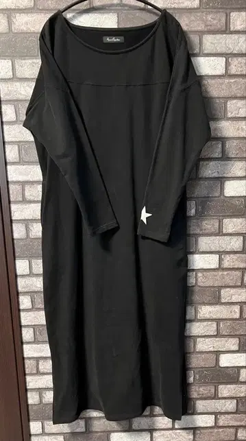 Anne Coquine 롱 원피스 소매 별