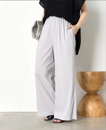 [온오프 겸용/편안하고 예뻐 보이는] 트로미 캐터필러 팬츠 그레이