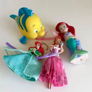 인어공주 아리엘 피규어 세트